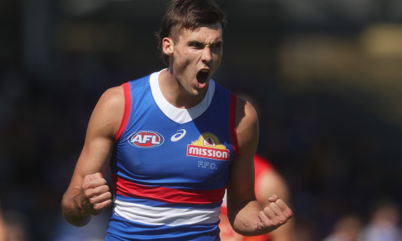 Sam Darcy is one of the most promising players in the AFL.