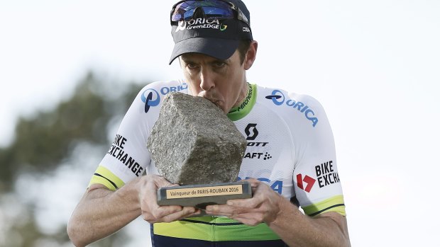 If Canberra cyclist Mathew Hayman is looking to conquer Roubaix again then something's gone horribly wrong.