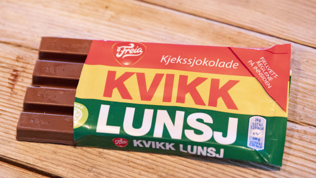 The court sided with the makers of Kvikk Lunsj, a Norwegian snack that is a longtime favourite of hikers and skiers - and is shaped almost exactly the same as a KitKat.