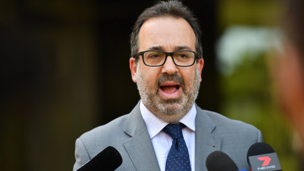 Attorney-General Martin Pakula on Friday.  