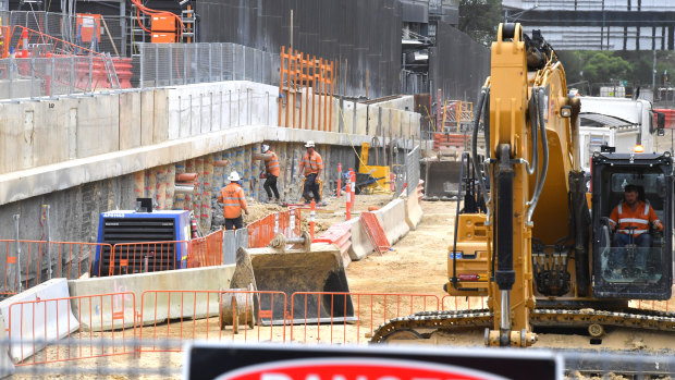 One in 10 Victorians are employed in the construction sector, the government says.