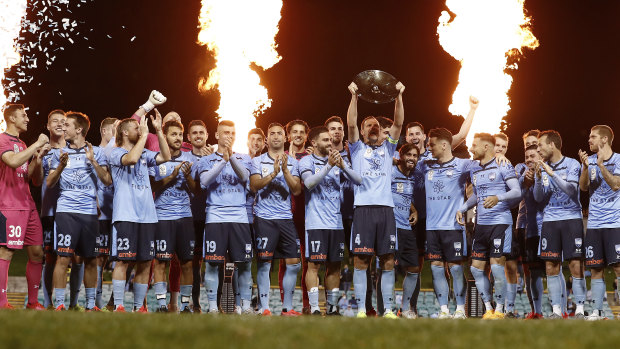 Sydney FC were crowned A-League premiers over the weekend.