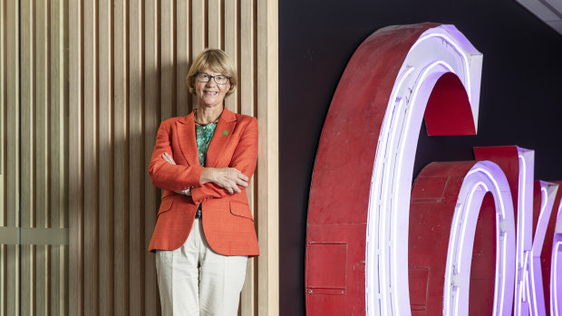 Coca-Cola Amatil boss Alison Watkins.