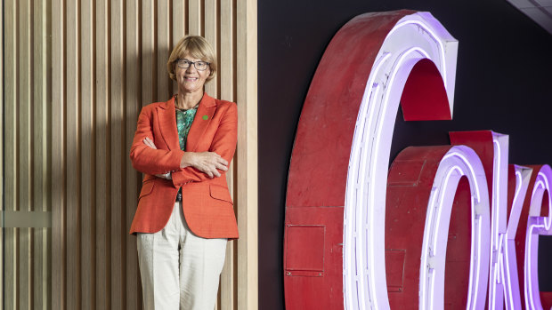 Coca-Cola Amatil boss Alison Watkins says the company's first quarter of 2020 has been marred by the Australian bushfires and the coronavirus pandemic. 