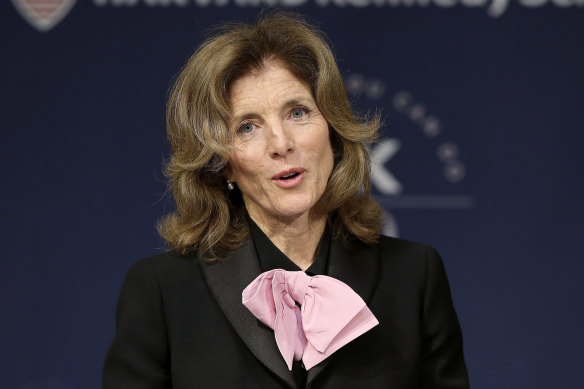 Caroline Kennedy is headed to Canberra.