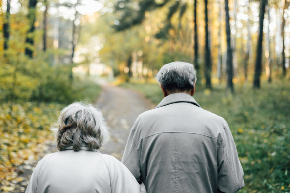 Over time, couples both get blinder, deafer and more hunched, so you wouldn’t know if your partner got a haircut. 