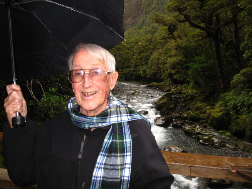 Harry Nicolson in New Zealand, 2010.