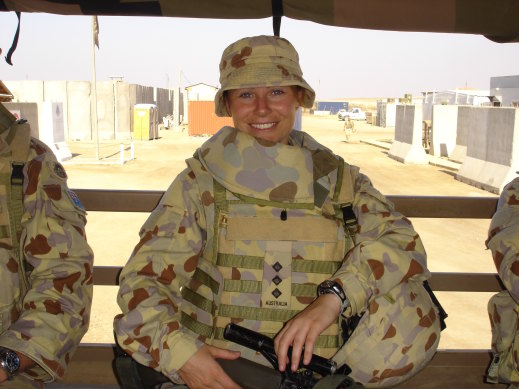 Sarah Watson had been in the army for 10 years before she was deployed to Iraq and saw it as the ''pinnacle of my career''.