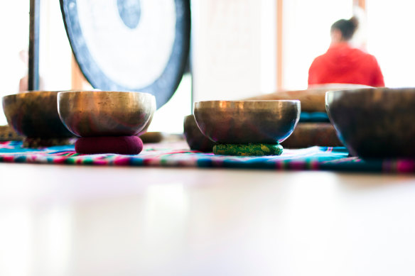 Singing Ring bowls are created in Japan and contain a vast range of frequencies, with beautiful harmonic overtones.