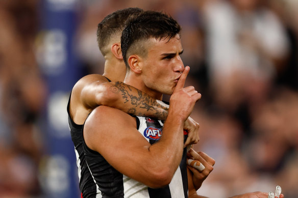Nick Daicos has starred for the Pies.
