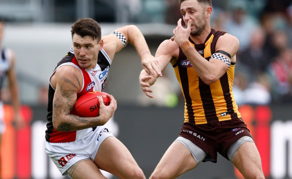 Josh Battle is leaving St Kilda.