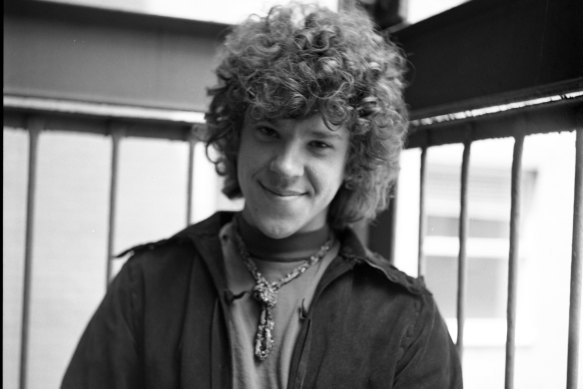 Woodstock Music Festival co-founder Michael Lang poses for his first ever public relations portraits on May 23, 1969 in New York. 