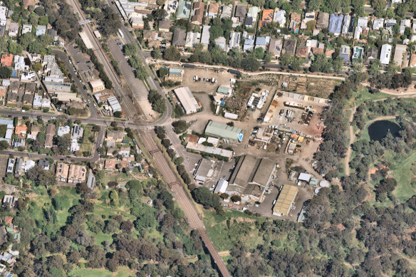 The Melbourne Innovation Centre site, on the site of an old landfill on Wingrove Street in Alphington.