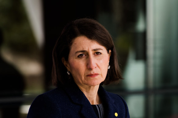 NSW Premier Gladys Berejiklian on Thursday.