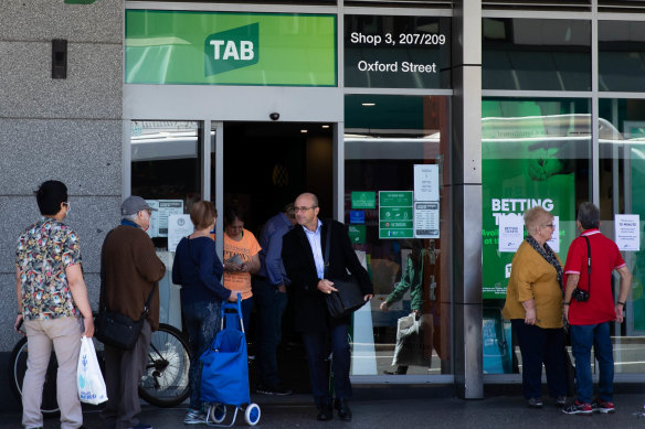 The closure of TAB outlets during COVID has accelerated the death of retail and parimutuel betting.