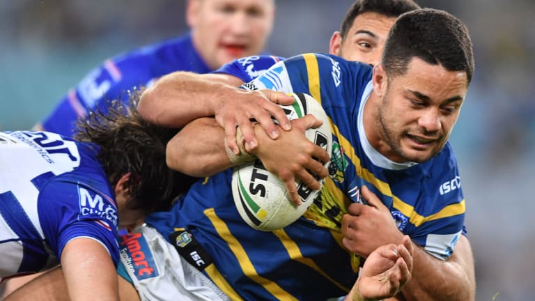 In limbo: Jarryd Hayne is yet to re-sign with the Eels.