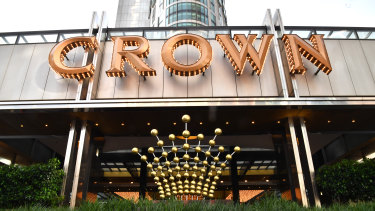 Crown Resorts investors have delivered the crisis-stricken casino giant a "first strike" via a large protest vote at its annual general meeting.