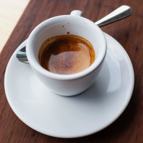 Sales of black coffee have increased tenfold at some cafes in the last 20 years.