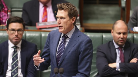 Christian Porter during question time in June.