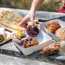 Assorted pastries from Born and Bread in Newtown.