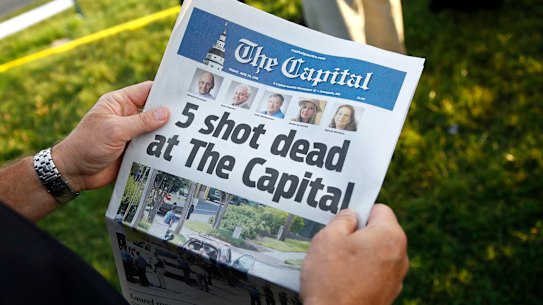 'Today, we are speechless': The Capital Gazette's heartbreaking editorial page