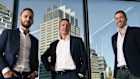 Adam Hirst,  David Southon and Jason Goldsworthy from Novus.