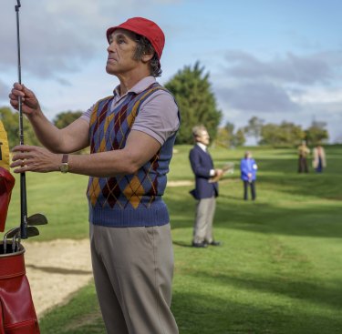 Mark Rylance stars as golfing folk hero Maurice Flitcroft in The Phantom of the Open.