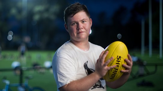 Transgender student Alex Dalton socially transitioned halfway through Year 8.