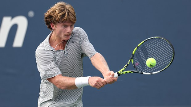 Dane Sweeny is into the second round at the US Open for the first time.