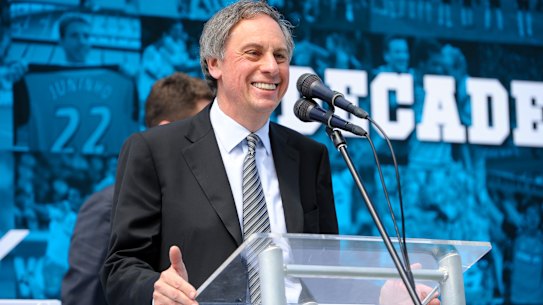 No longer the owner: Sydney FC suggest Russiain businessman David Traktovenko is no longer the club’s owner, but his son in law Scott Barlow