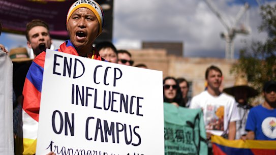 Universities have defended their relationships with China.