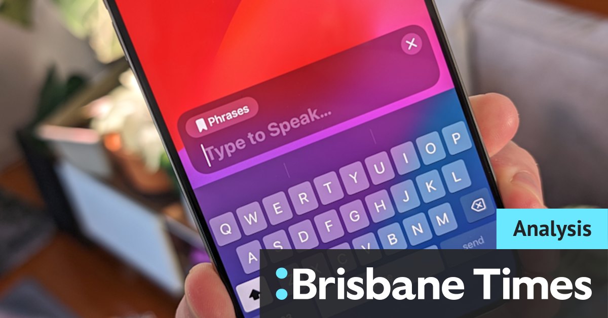 Live speech: How Apple's AI voice cloning works for those at risk of speech loss - Vimarsana News