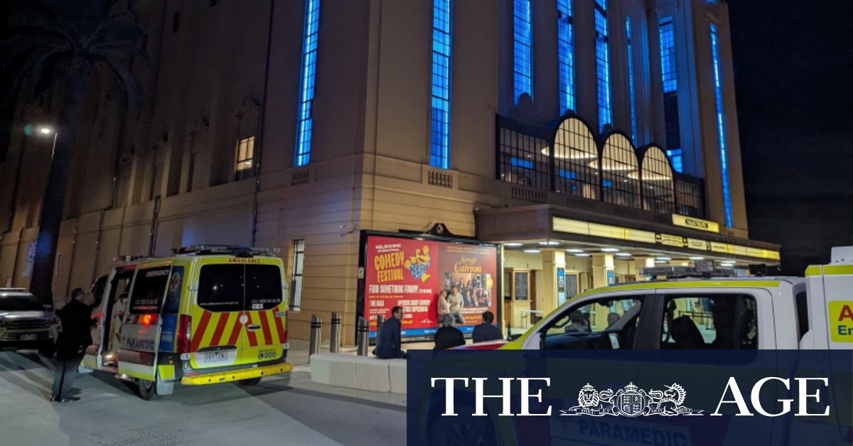 Opening night abruptly cancelled after medical emergency