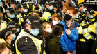 Greta Thunberg arrives at Glasgow Central, on the next train after the AFR’s London correspondent.