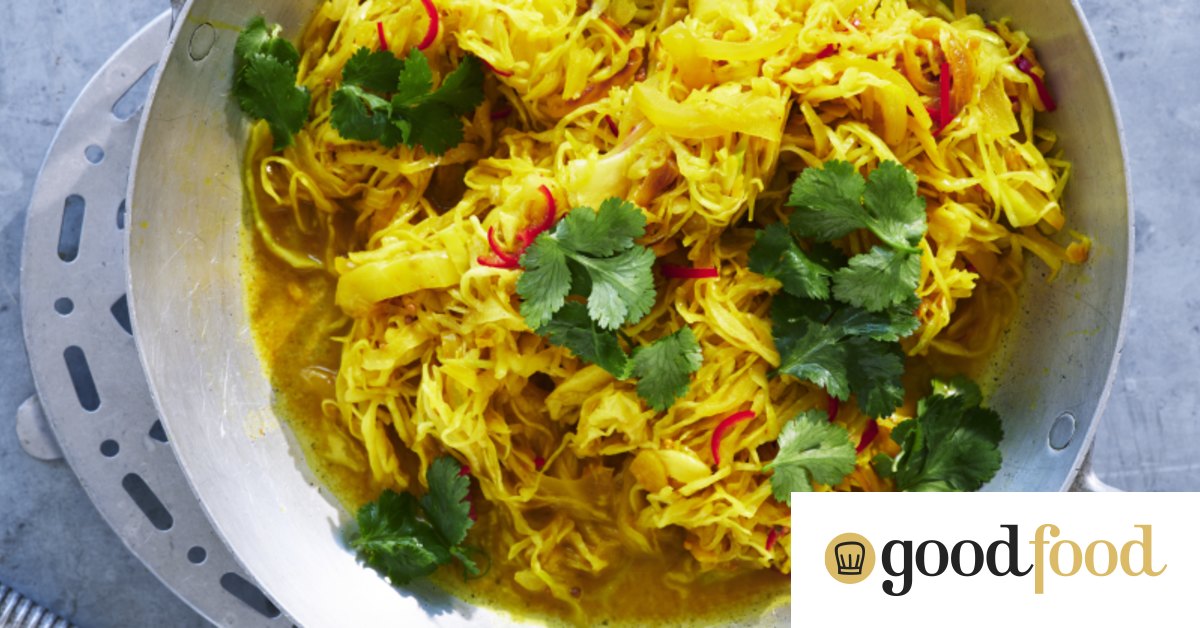 Adam Liaw’s stirfried cabbage with turmeric
