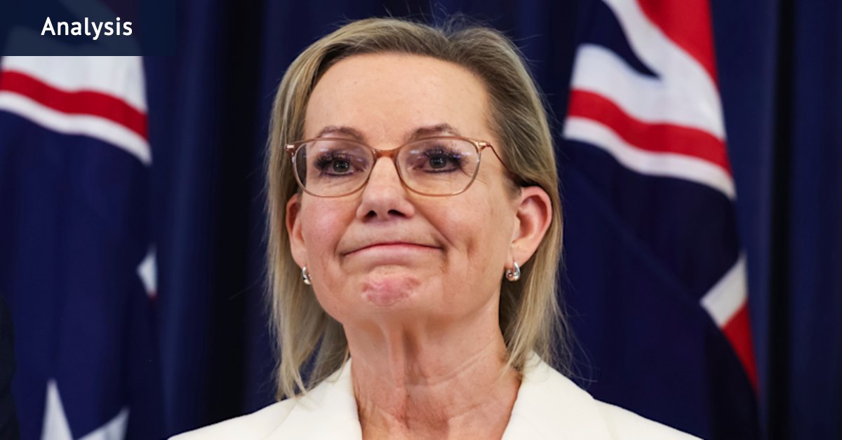 Sussan Ley showed up with a steely tone and strong message but forgot one group