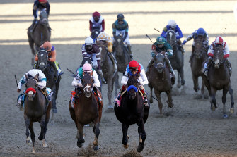 BetMakers is trying to spark a fixed odds revolution in US horse racing.
Pictured: the 2021 Kentucky Derby, America’s biggest horse race. 