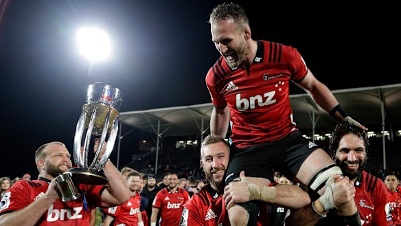 Kieran Read, Sam Whitelock, Matt Todd, Owen Franks, Israel Dagg and Ryan Crotty have all moved on from the Crusaders. 