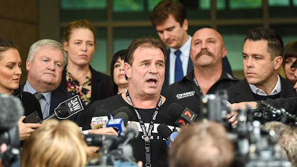 CFMMEU official John Setka.