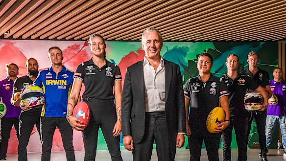 Telstra CEO Andy Penn announced a major shift to the telco’s sports strategy