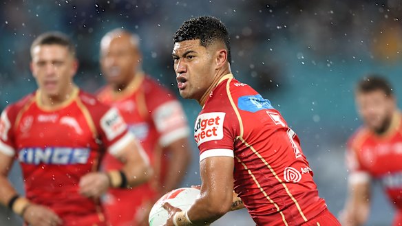 Dolphins halfback Isaiya Katoa.