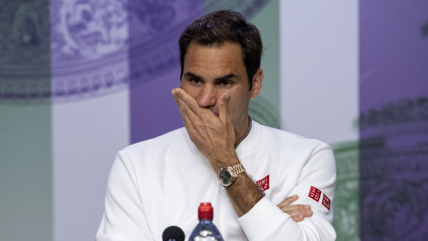 Roger Federer conceded he had missed an enormous opportunity in his agonising defeat to Novak Djokovic.