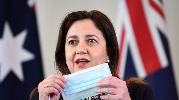 Queensland Premier Annastacia Palaszczuk announces heavier restrictions for the Goondiwindi community.