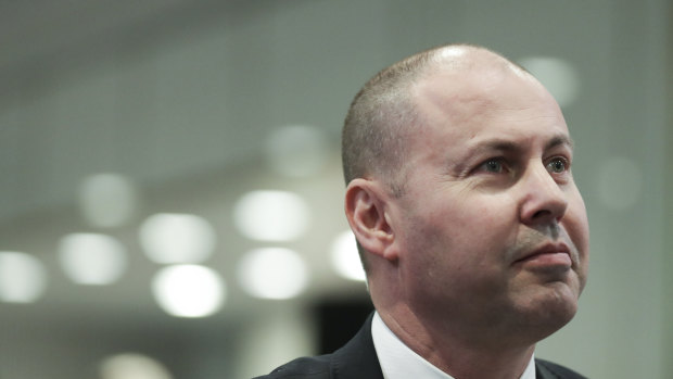 Treasurer Josh Frydenberg. 