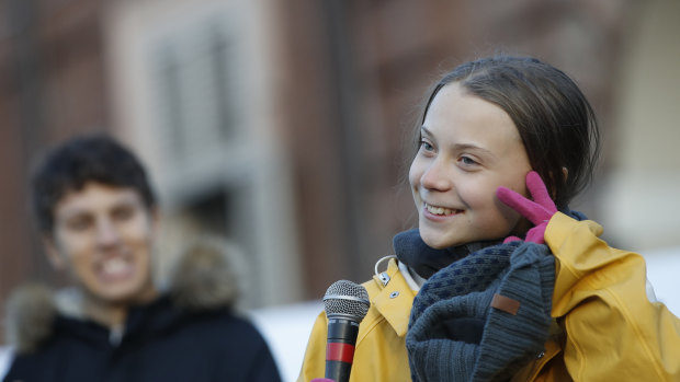 Swedish climate change activist Greta Thunberg started the school strike for climate change movement.