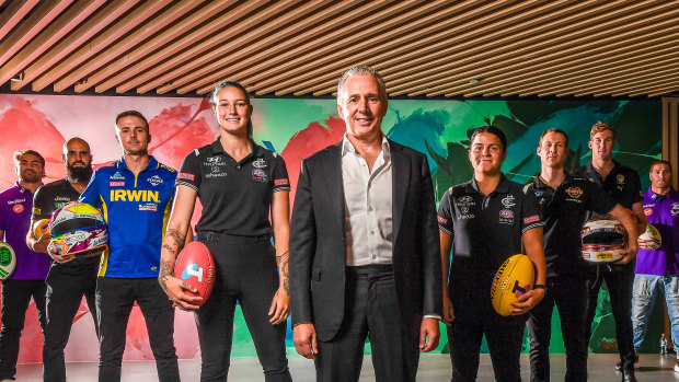 Telstra CEO Andy Penn announced a major shift to the telco’s sports strategy