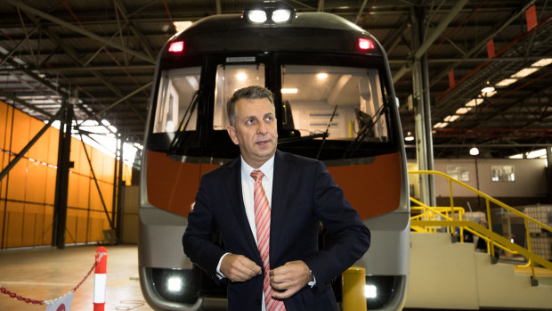 NSW Transport Minister Andrew Constance.