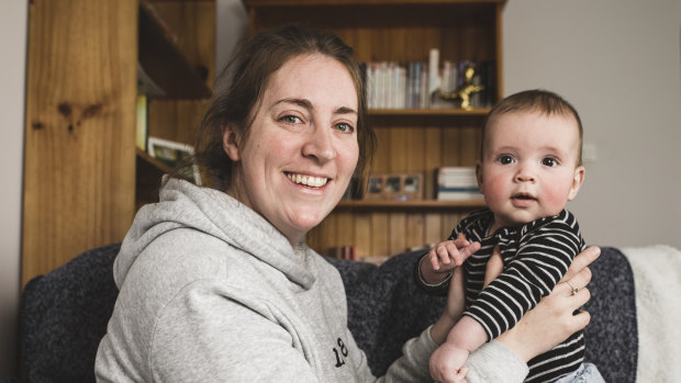 Jess's lowest point was sitting on her bedroom floor in tears. 'My lunch was cold on the bench, I'd been trying to get Lachlan to sleep for three hours. I called Ryan and he came straight home from work.'