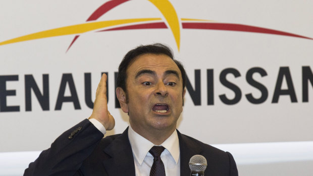 Carlos Ghosn was arrested on November 19.