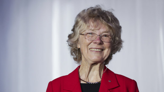 Emeritus Professor Cheryl Praeger, winner of the Prime Minister's Prize for Science.
